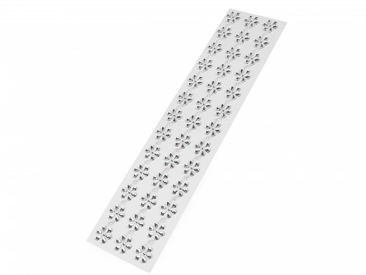 Samolepiace kvety na lepiacom prúžku - 1 karta