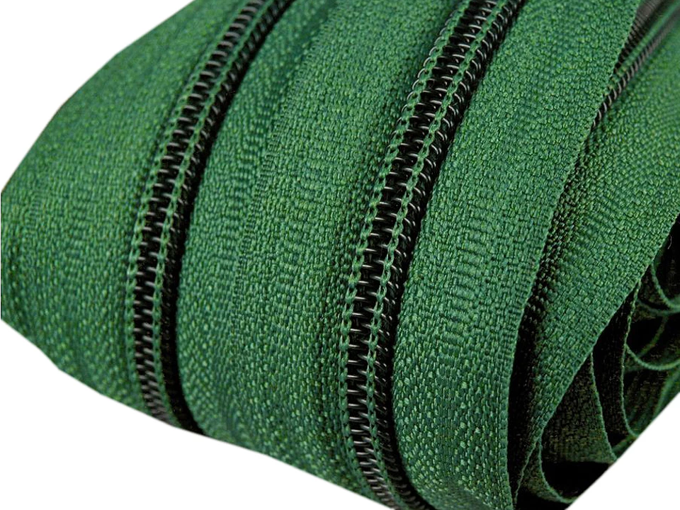 Zips špirálový 5mm metráž pre bežce typu POL -1m