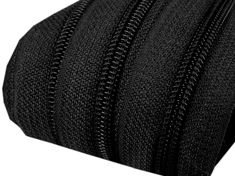 Zips špirálový 5mm metráž pre bežce typu POL -1m