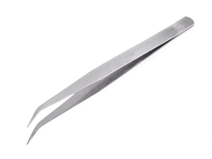 Kovová pinzeta dĺžka 15 cm - 1ks