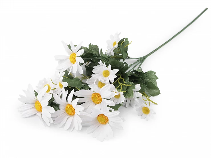Umelá kytica margaréta - 1 zväzok