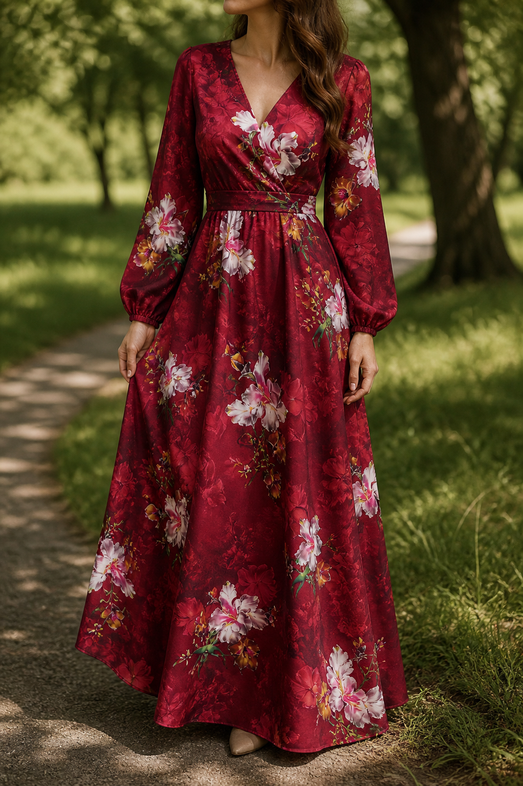 SILKY - KVETY NA BORDOVOM - HODVÁB