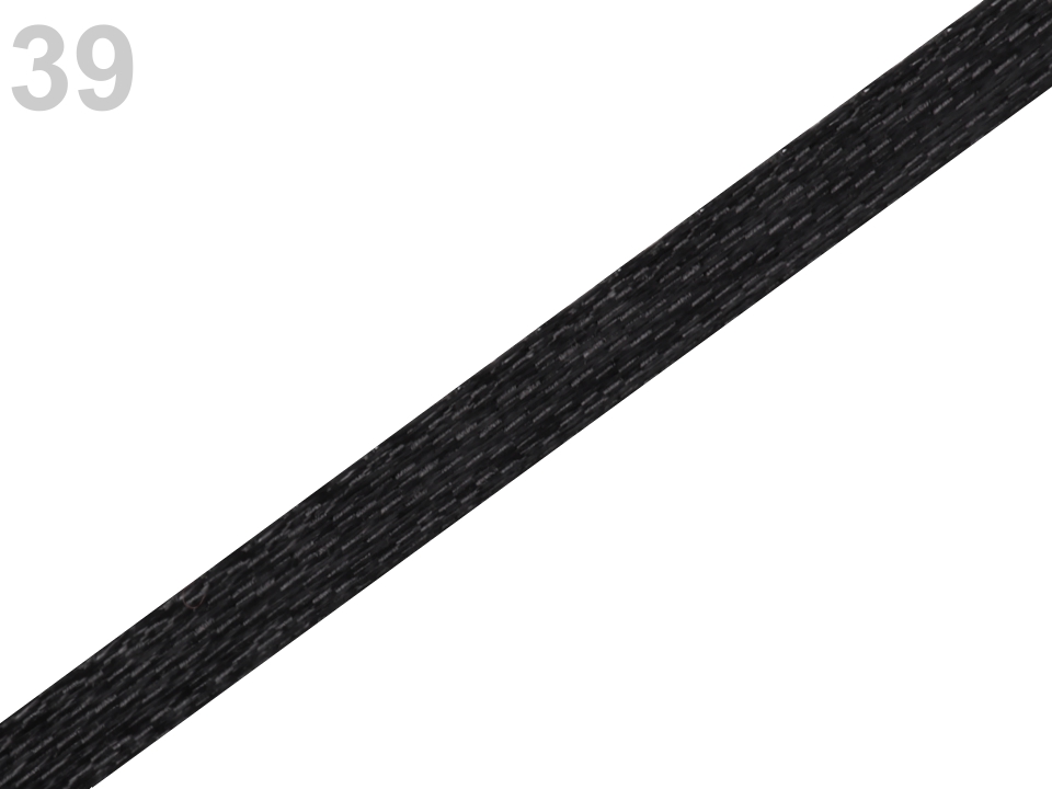 Atlasová stuha šírka 3 mm- 30 metrov