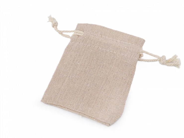 Ľanové vrecúško 7x9 cm - 1 ks