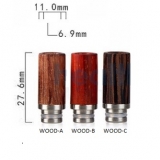Drip Tip REDWOOD STYLE - WOOD-A