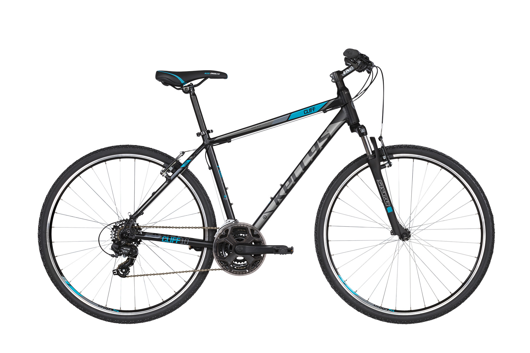 bicykel Kellys CLIFF 10 black blue L  2019