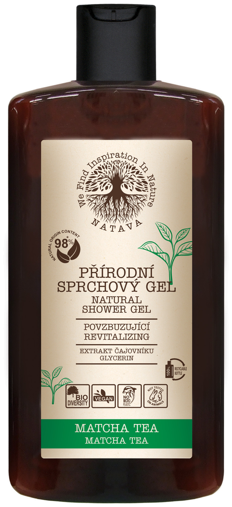 Natava Sprchový gel - Matcha Tea 250 ml
