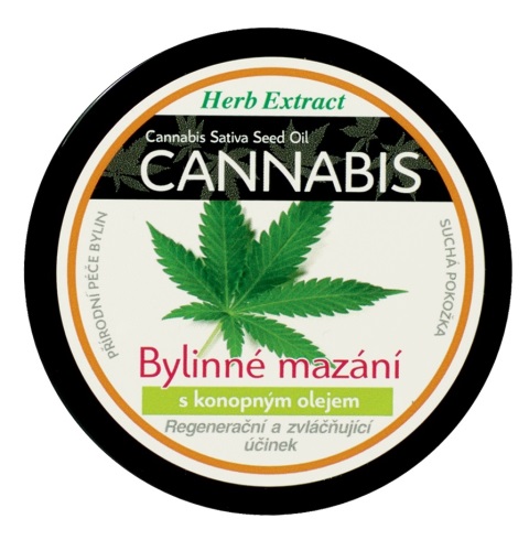 Vivaco Bylinná masť s konopným olejom 100 ml