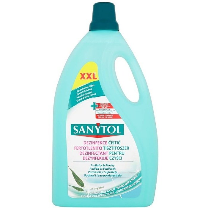 Sanytol Eukalyptus univerzálny dezinfekčný čistiaci prostriedok na podlahy a plochy 5 l