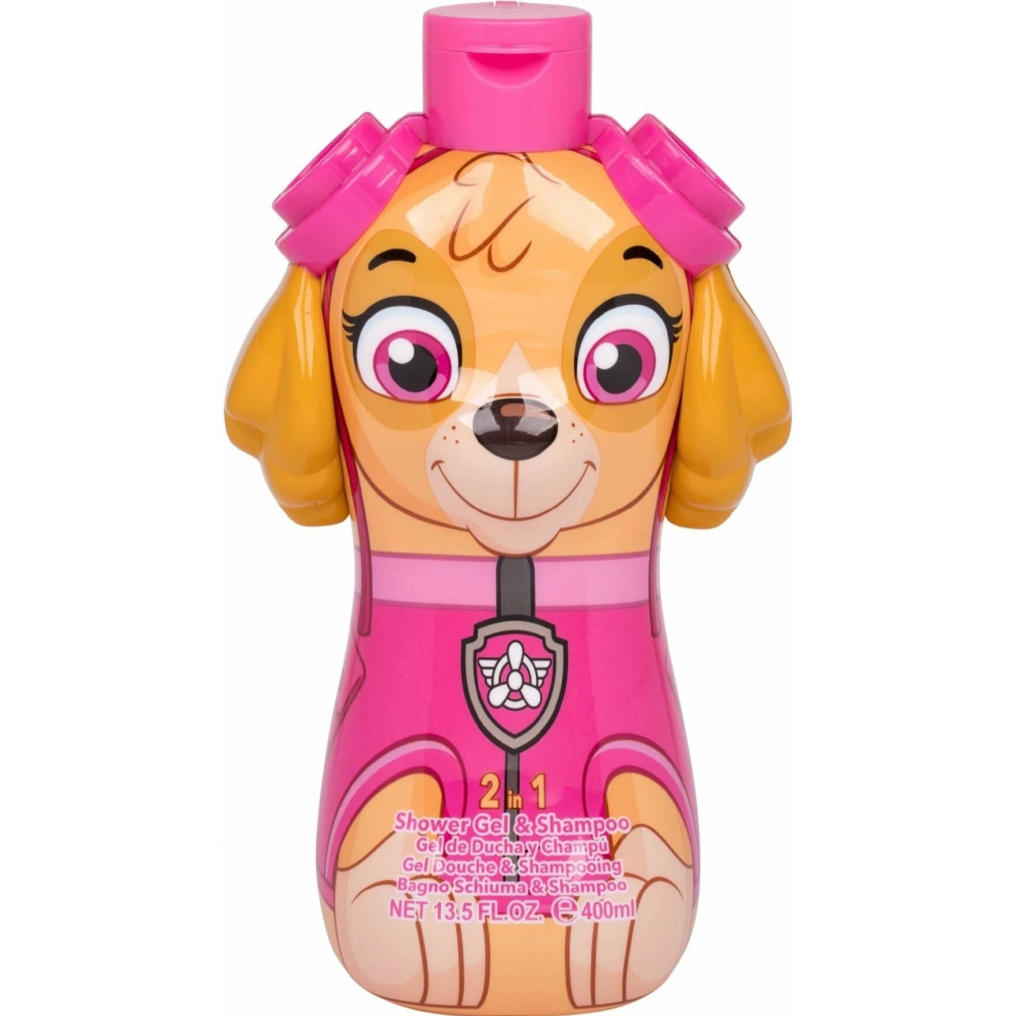 Paw Patrol Skye 2D sprchový gél a šampón 400 ml