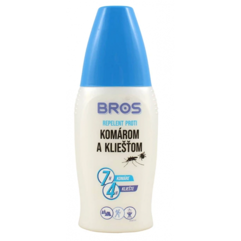 Bros repelent proti komárom a kliešťom 100 ml