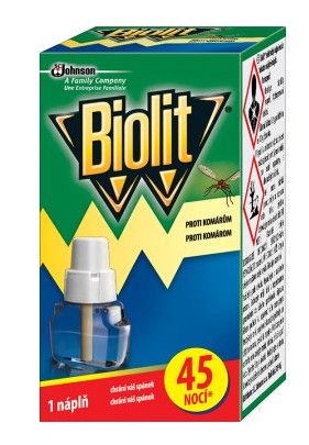 Biolit Náplň do elektrického odparovača proti komárom 27 ml 45 nocí