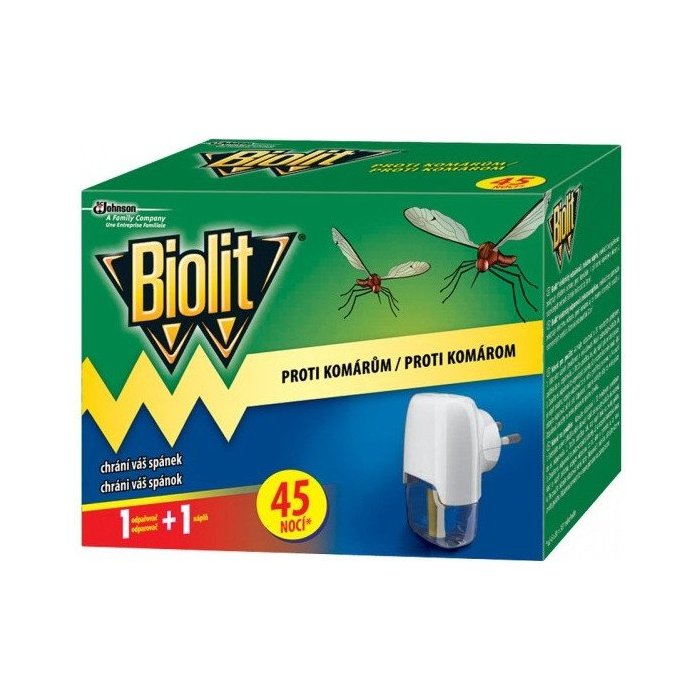 Biolit elektrický odparovač + náhradná naplň 45 nocí