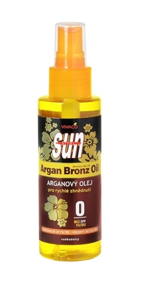 SunVital Argan Oil opaľovací OLEJ SPF 0 s arganovým olejom 100 ml
