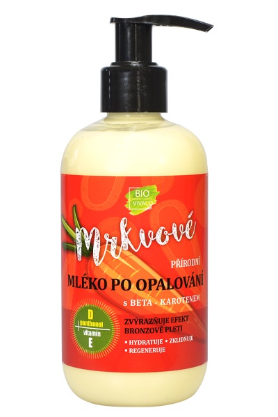 VIVACO SUN MRKVOVÉ TELOVÉ MLIEKO PO OPALOVANÍ 150 ML 