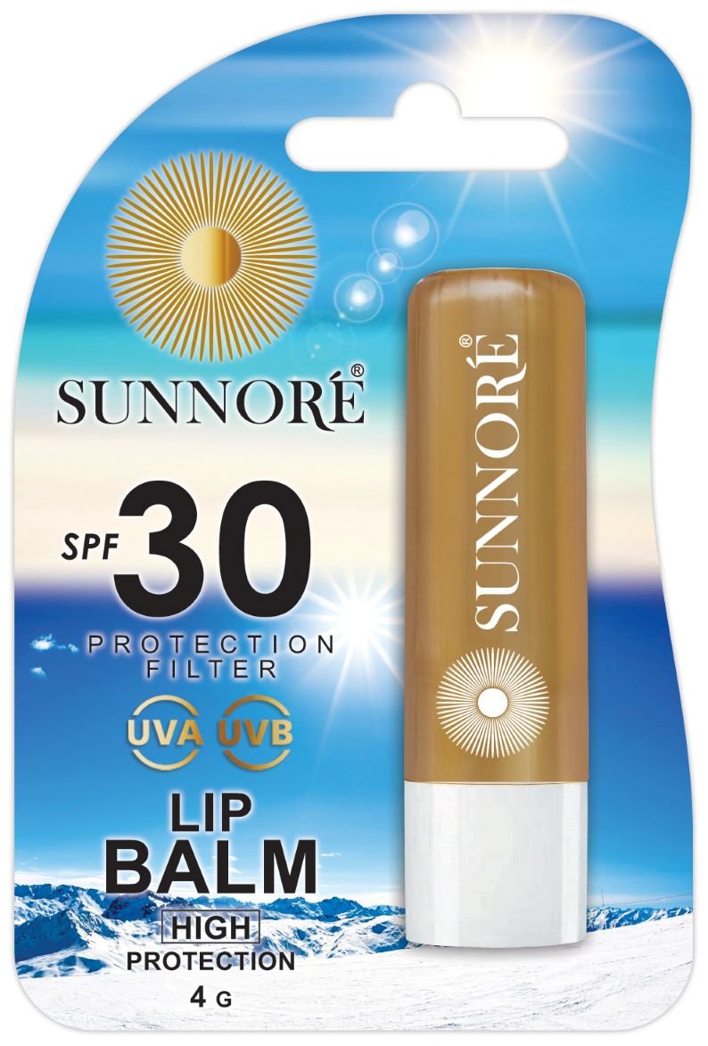 Sunnoré balzam na pery SPF 30 4 g