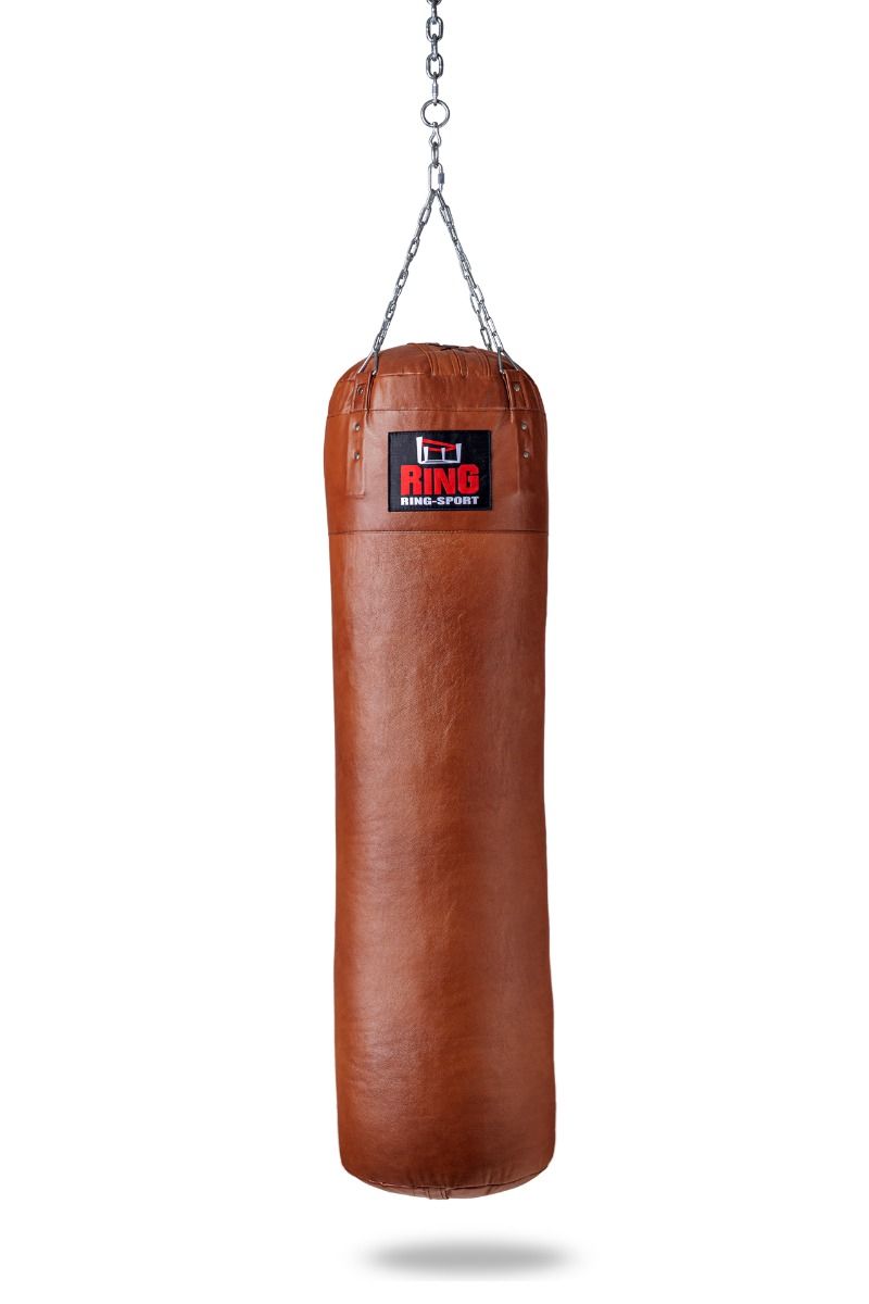 Boxerské vrece Premium z pravej kože 100x35 cm 25 Kg Ring Sport