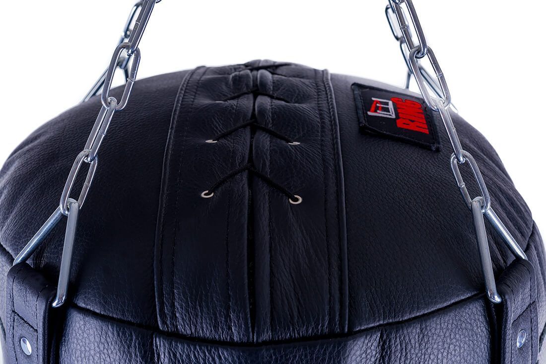 Boxerské vrece Premium z pravej kože 100x35 cm 25 Kg Ring Sport