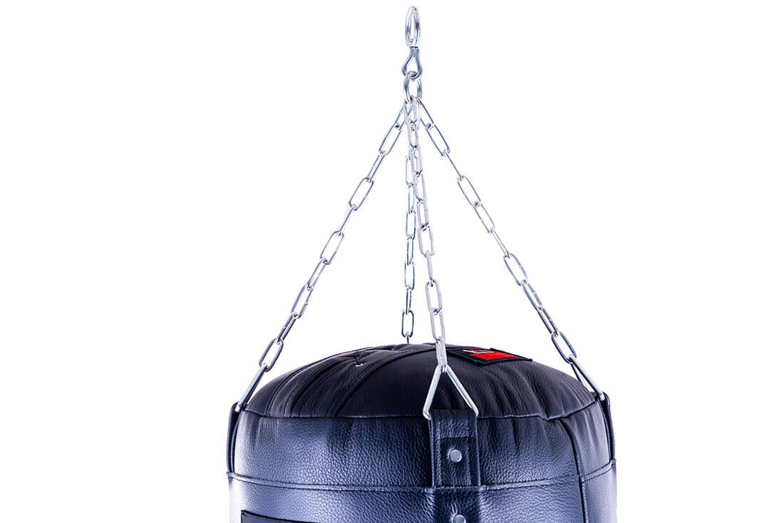 Boxerské vrece Premium z pravej kože 100x35 cm 25 Kg Ring Sport