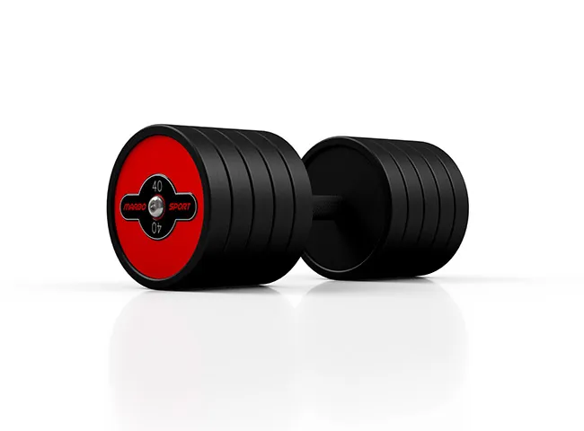 Jednoručka 40 Kg železná pogumovaná MW-HG40 Marbo Sport