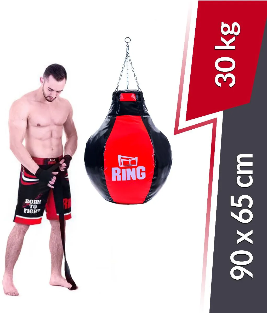 Boxovacia hruška Gigant vyplnená 30 Kg Ring Sport