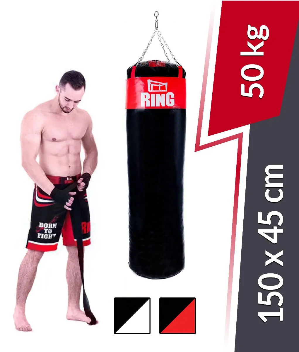 Boxerské vrece model KOLOS 150/45 vyplnené 50 kg Ring Sport
