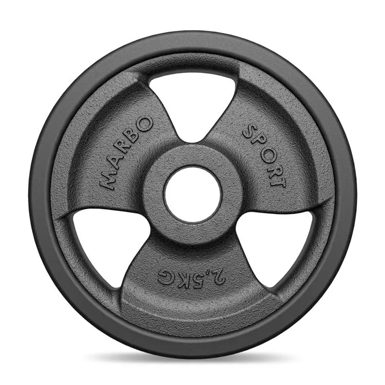 Závažie 2,5 Kg železné pogumované 30 mm Marbo Sport