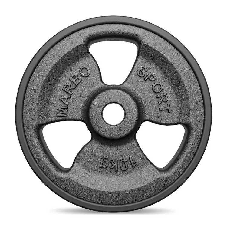 Závažie 10 Kg železné pogumované 30 mm Marbo Sport