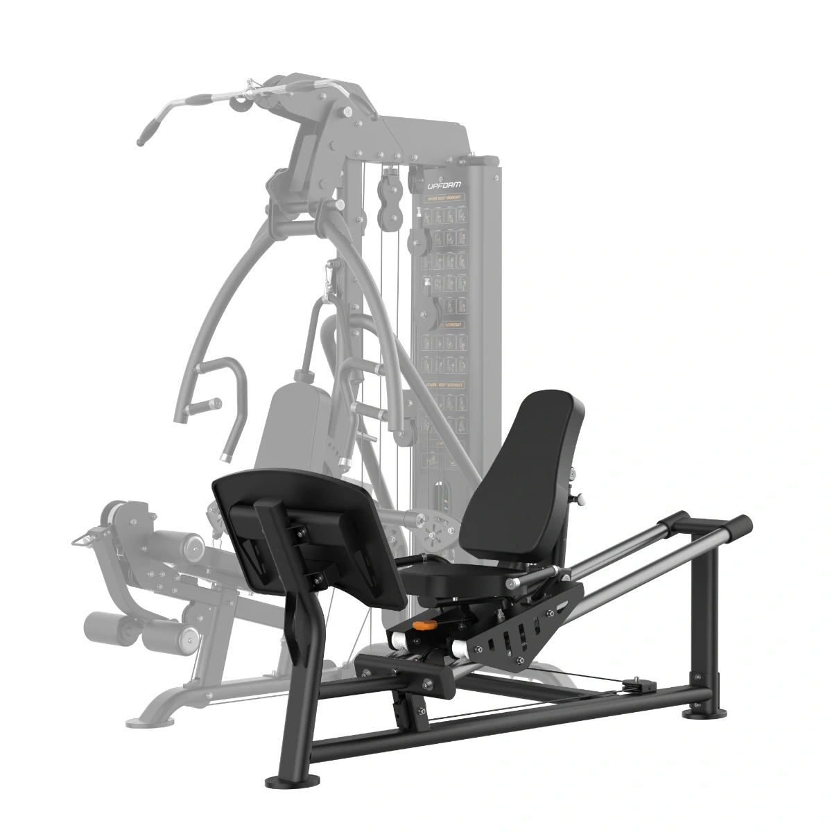 Profesionálny multifunkčný posilňovací atlas s leg pressom UpForm Elite URQ-303 + URQ-303A