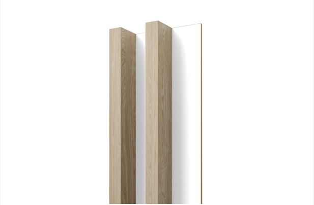 Dubové  lišty laminátové - 2ks