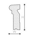 Lišta Domostyl FA13  60 x 140