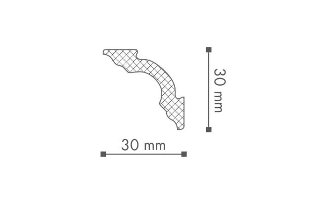 Lišta Nomastyl A3 30 x 30