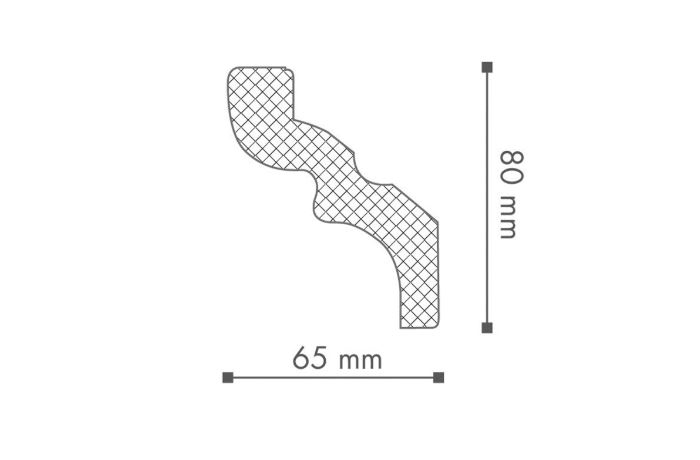 Lišta Nomastyl C 66 x 83