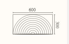  Panel CANELÉ RL  0,36 m2/