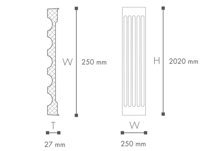 Pilaster PP1