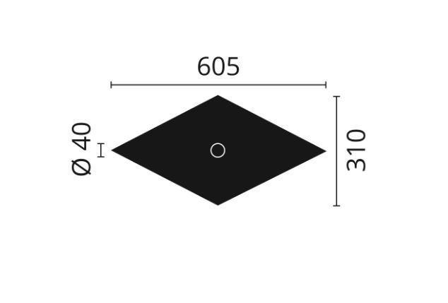 Rozeta Arstyl R1 31 x 60,5