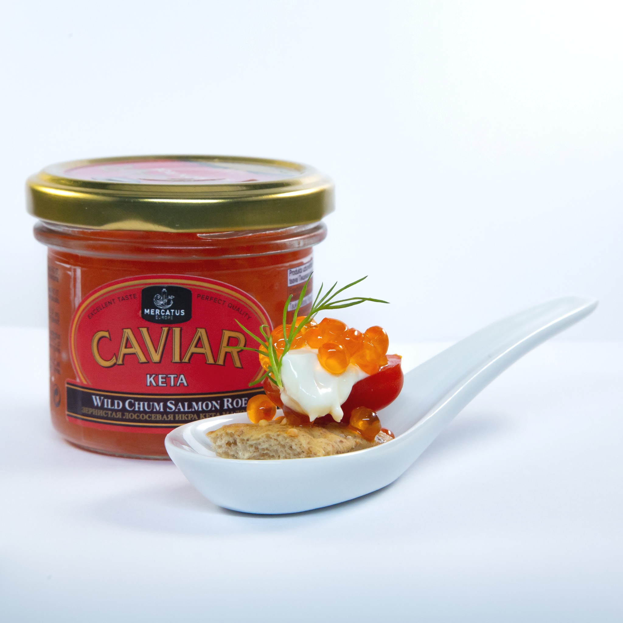Kaviár WILD z Lososa keta 100g KETA-CHUM
