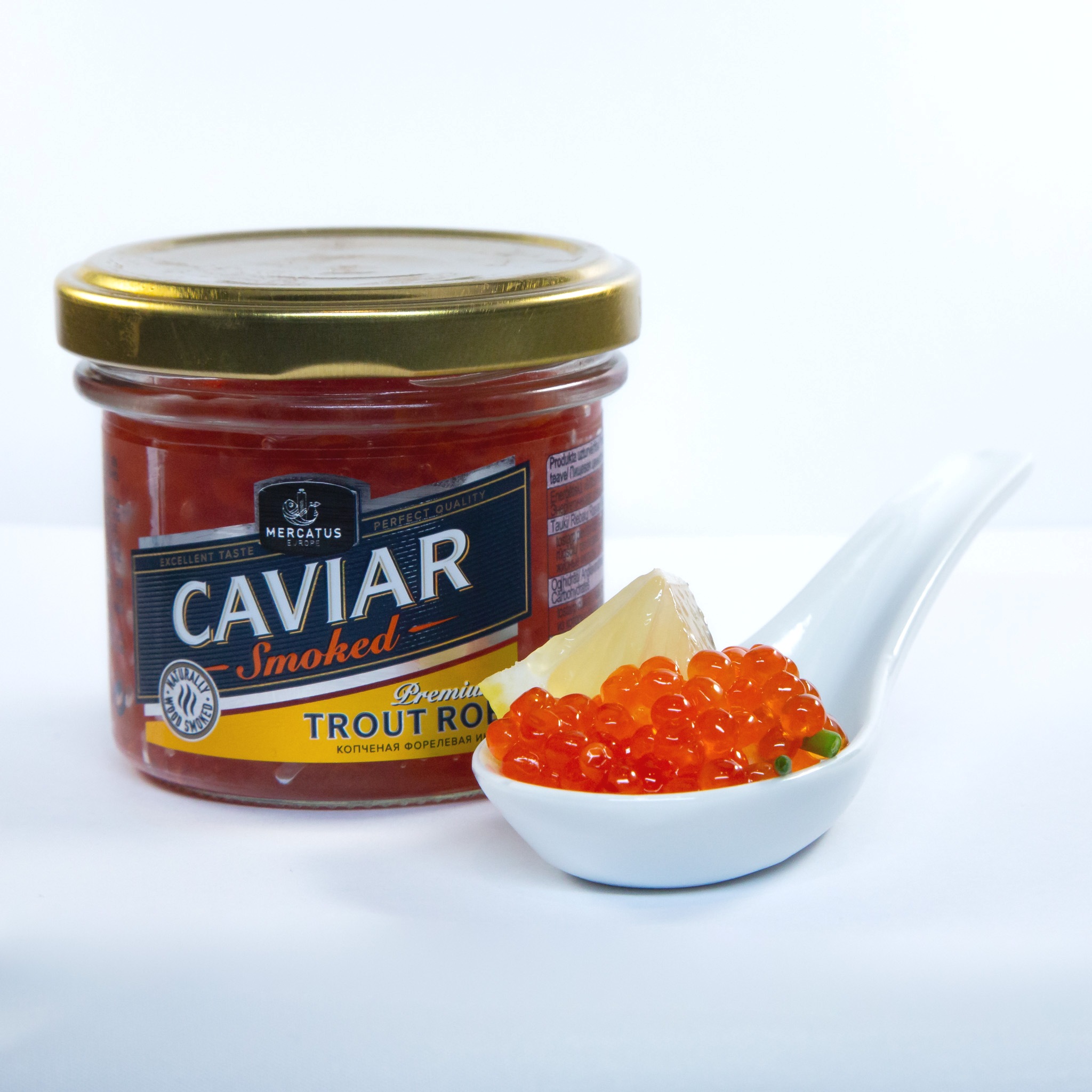 Údený kaviár zo pstruha 100g TROUT