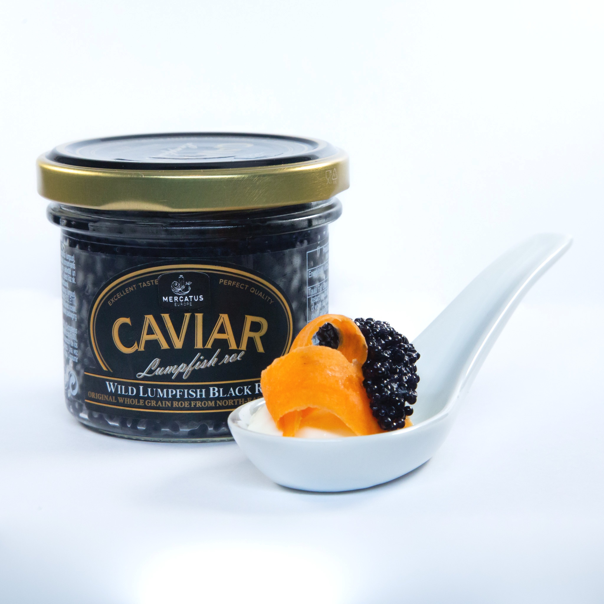 Kaviár WILD z Hranáča sivého 100g LUMPFISH