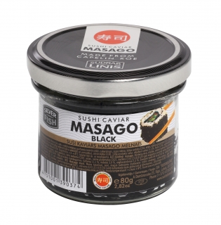Kaviár MASAGO Black 80g