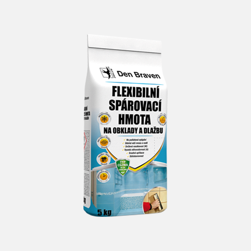 Den Braven Flexible grouting compound for tiles and paving 5 kg