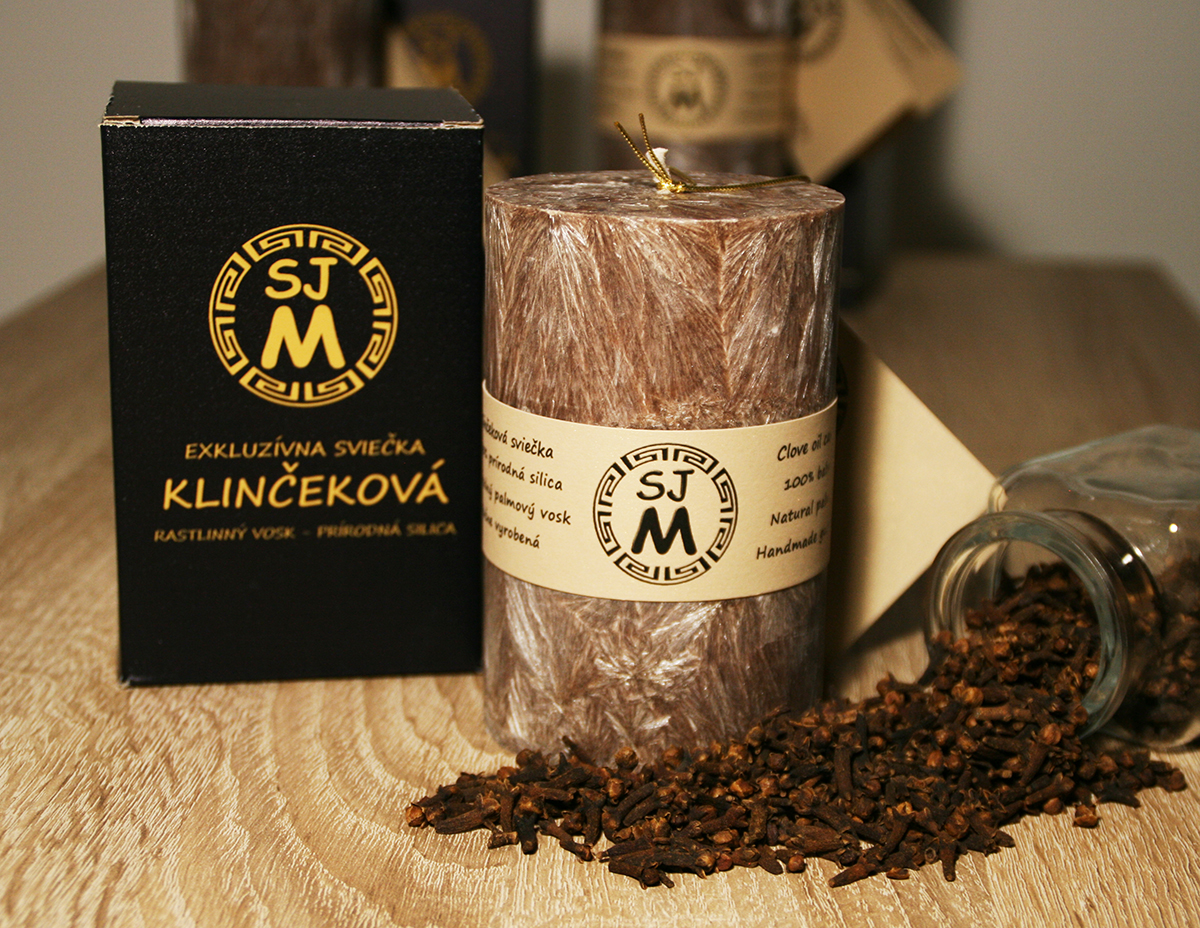 Klinčeková sviečka 12 cm