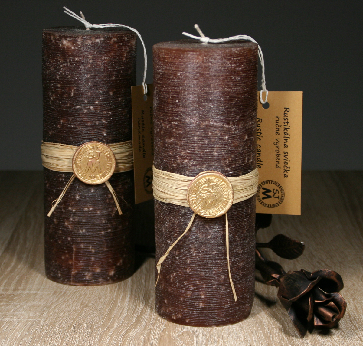 RUSTIK - škorica valec 20 cm