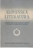 Slovenská literatúra   /brož/