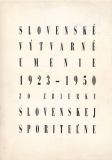 Slovenské výtvarné umenie 1923-1950 /vfbr/