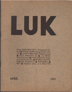 LUK - apríl 1931