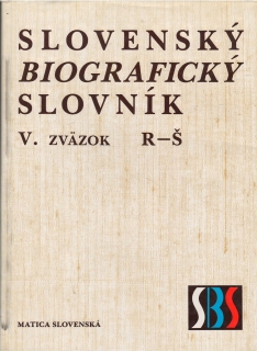 Slovenský biografický slovník V. zv. R-Š /vf/