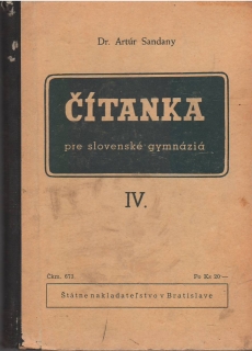 Čítanka pre slovenské gymnáziá