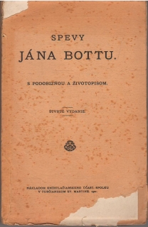 Spevy Jána Bottu   /1921/