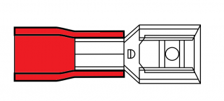 RF-F305 červená / red 0,5-1,5 mm2